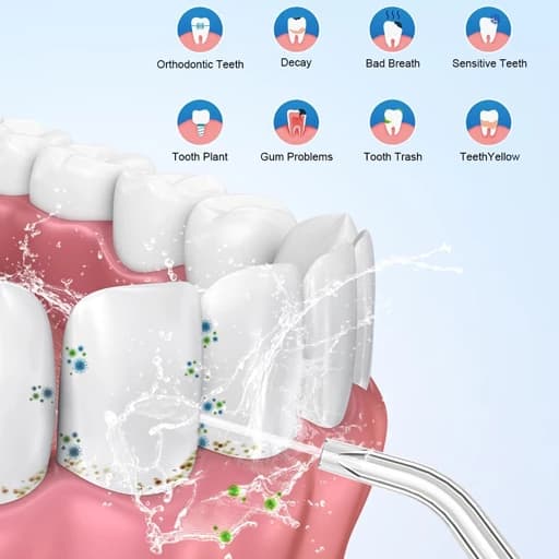 واترجت دهان و دندان ویمک VIMMK مدل Y208 — تصویر ۳