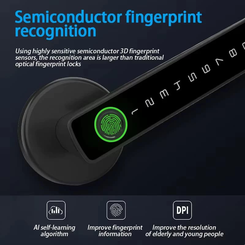 دستگیره هوشمند اتاق خواب HC Pro مدل SE50 — تصویر ۵