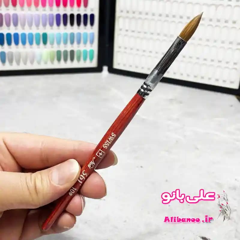 قلم اشکی کاشت ناخن ۳۶۱ درجه شماره ۱۰
