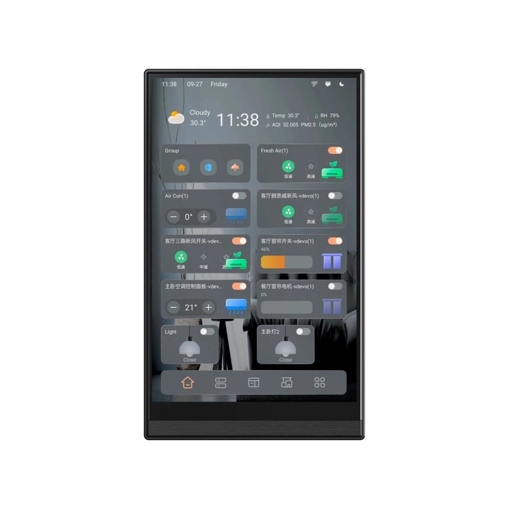 تاچ پنل اینترکام 8 اینچ Tuya
