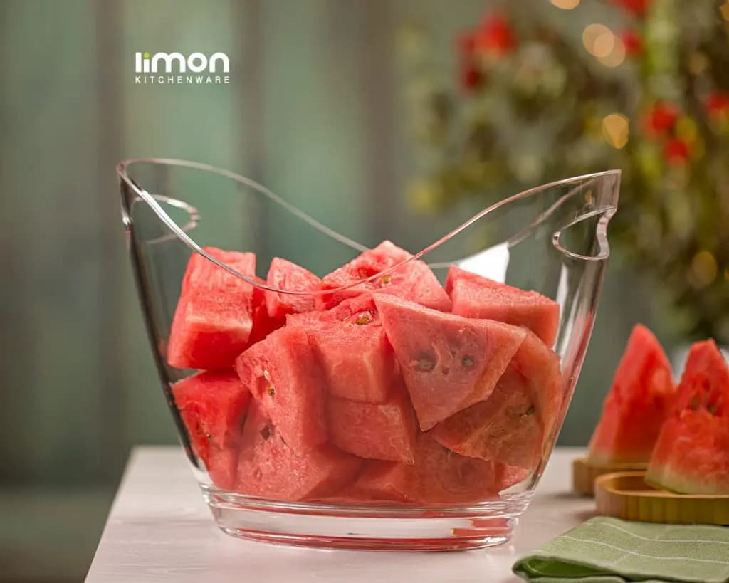 کاسه سرو اکرولیک نشکن برند لیمون limon — تصویر ۶