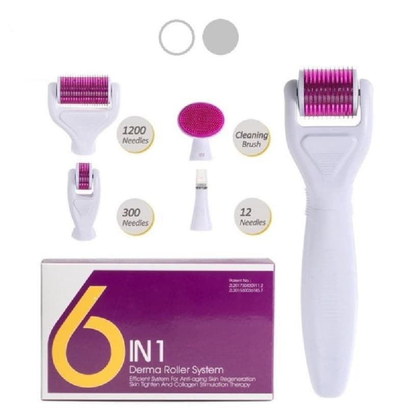درمارولر میکرونیدلینگ 6 کاره Derma Roller 6 in 1 — تصویر ۳
