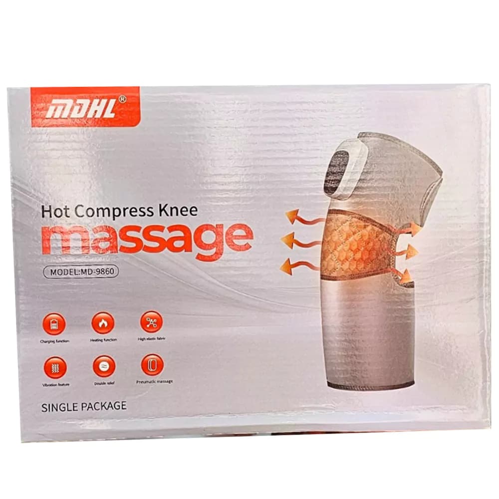 ماساژور حرارتی زانو Hot Compress Knee Massage MDHL مدل MD-9860 — تصویر ۳