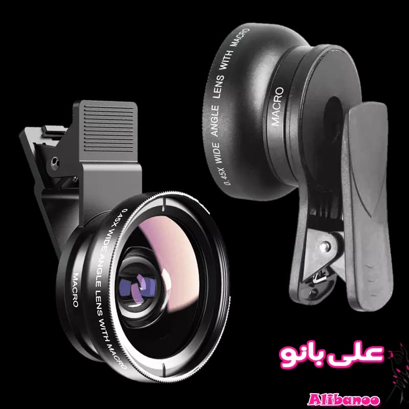 لنز گیره ای موبایل واید ماکرو — تصویر ۲