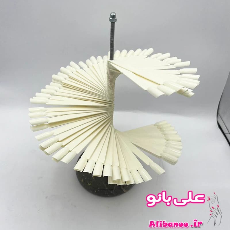 پالت پرچمی ناخن با ۱۰۰ عدد یدک ناخن