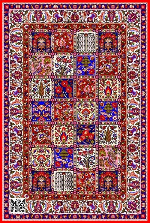 طرح قالیچه خشت ریز(چالش تر)،plan12-232