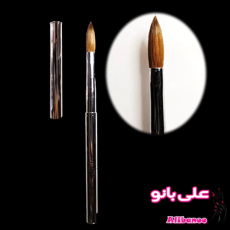 قلم اشکی کاشت ناخن دیمو شماره ۱۰ موی طبیعی