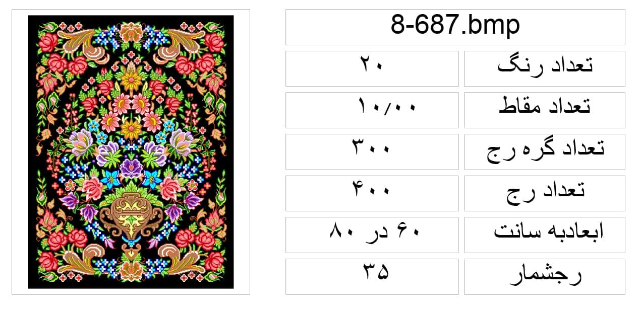 طرح گلدانی آموزشی،plan8-687 — تصویر ۲