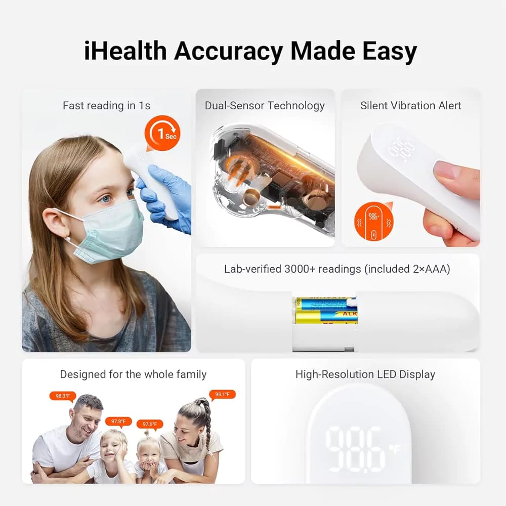 تب سنج شیائومی IHealth مدل PT3 — تصویر ۶
