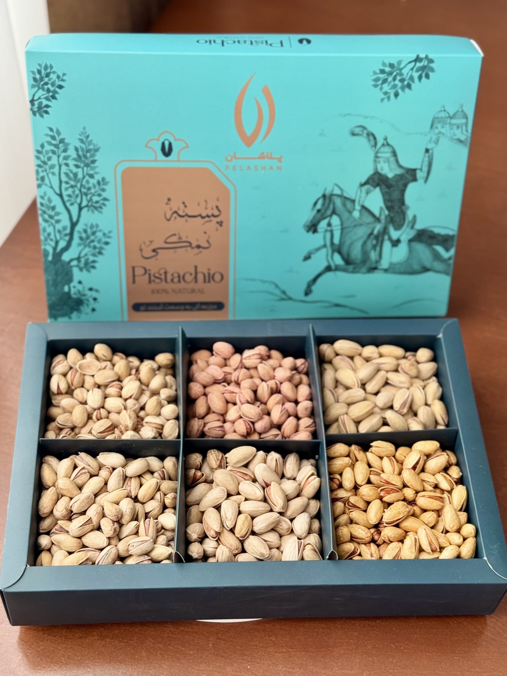 پک پسته مخلوط ۳ نوع با ۴ طعم