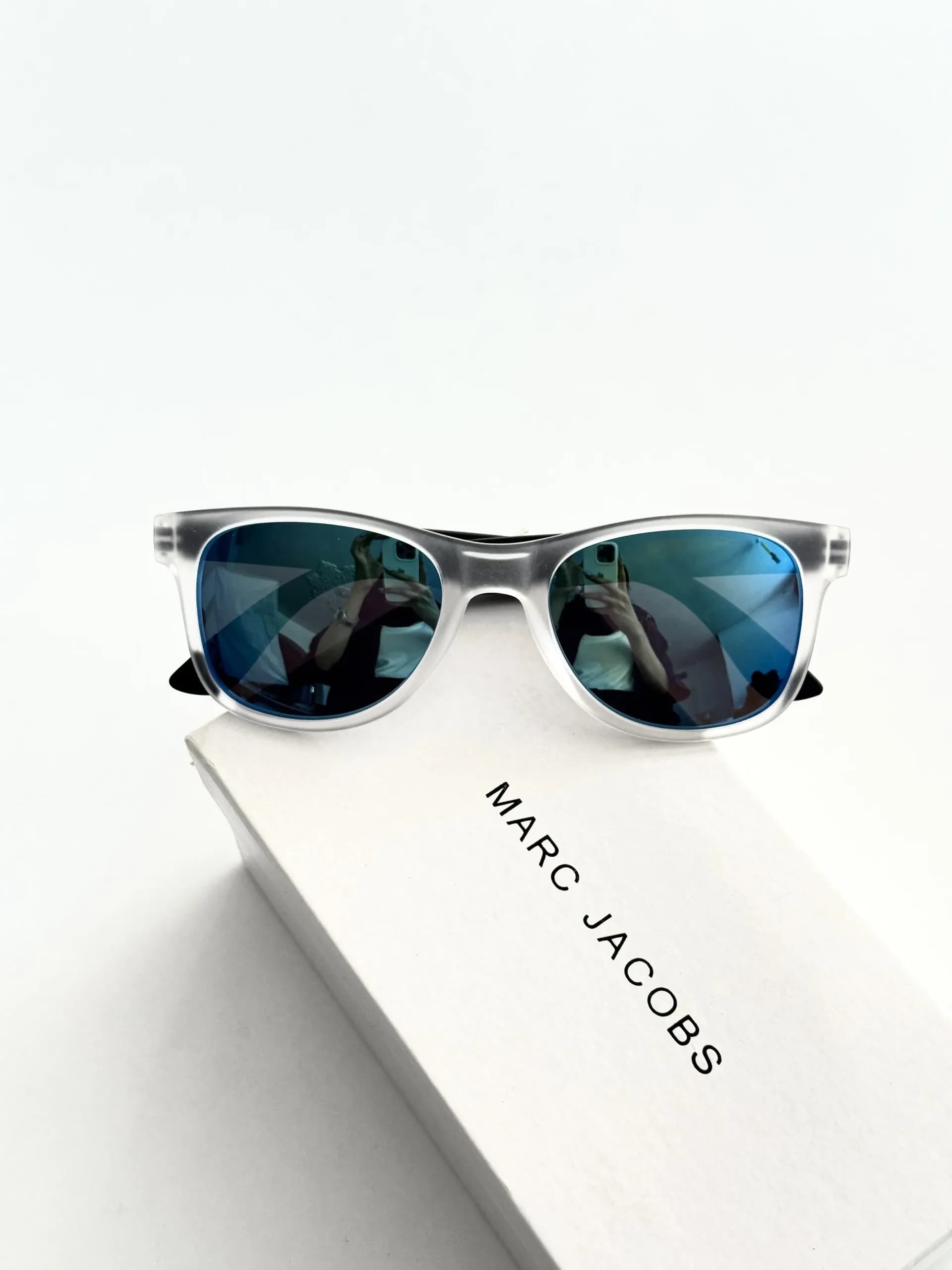 عینک آفتابی مردانه برند Rayban فریم کائوچو جیوه ای یووی 400