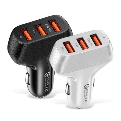 شارژر فندکی LDNIO QC3 USB3 مدل 333 LDO — تصویر ۴