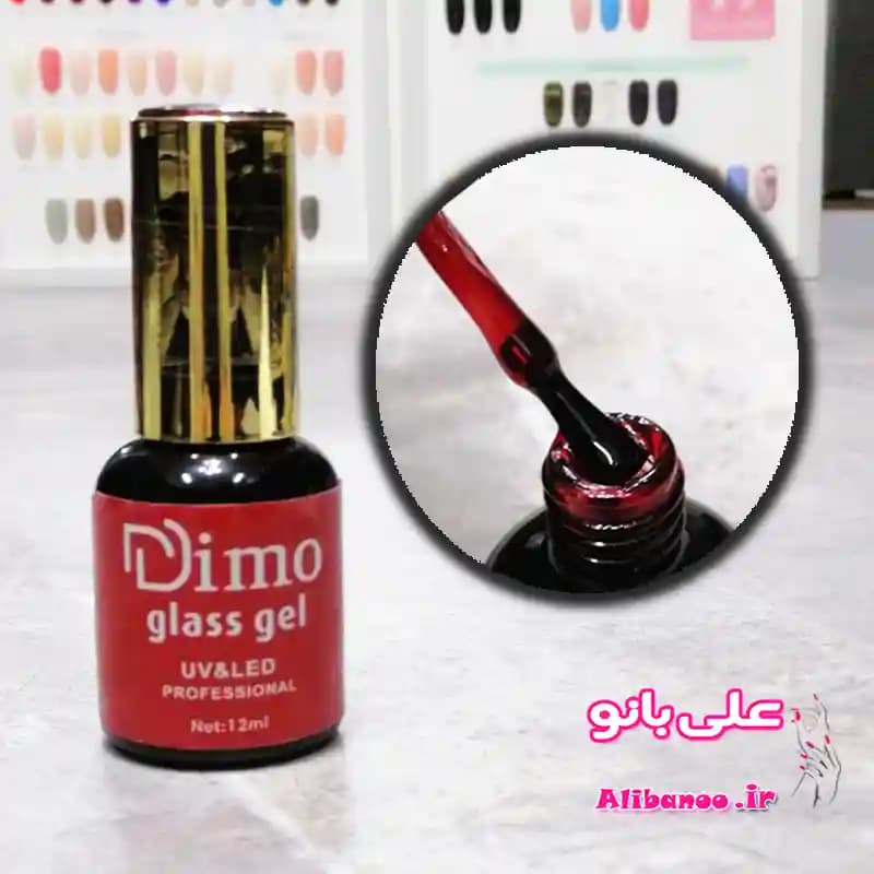 لاکژل ناخن آبنباتی دیمو Dimo شماره ۸