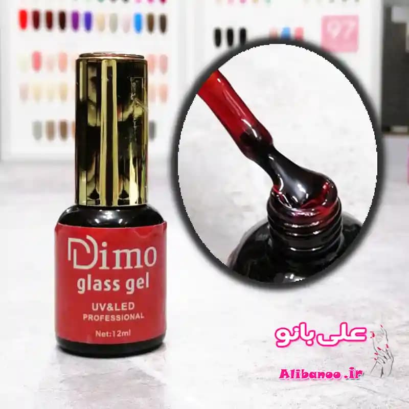 لاکژل ناخن آبنباتی دیمو Dimo شماره ۹