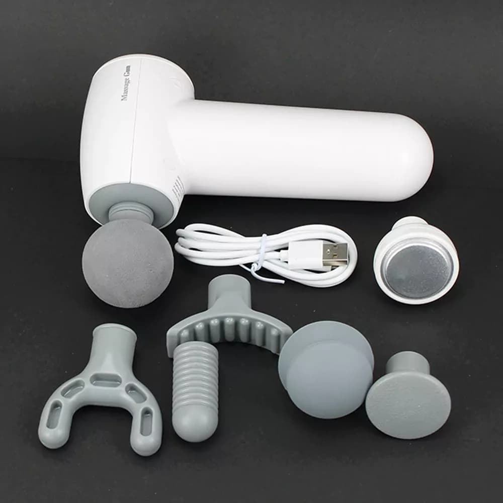 ماساژور تفنگی pl 659 شارژی مینی mini massage gun — تصویر ۳