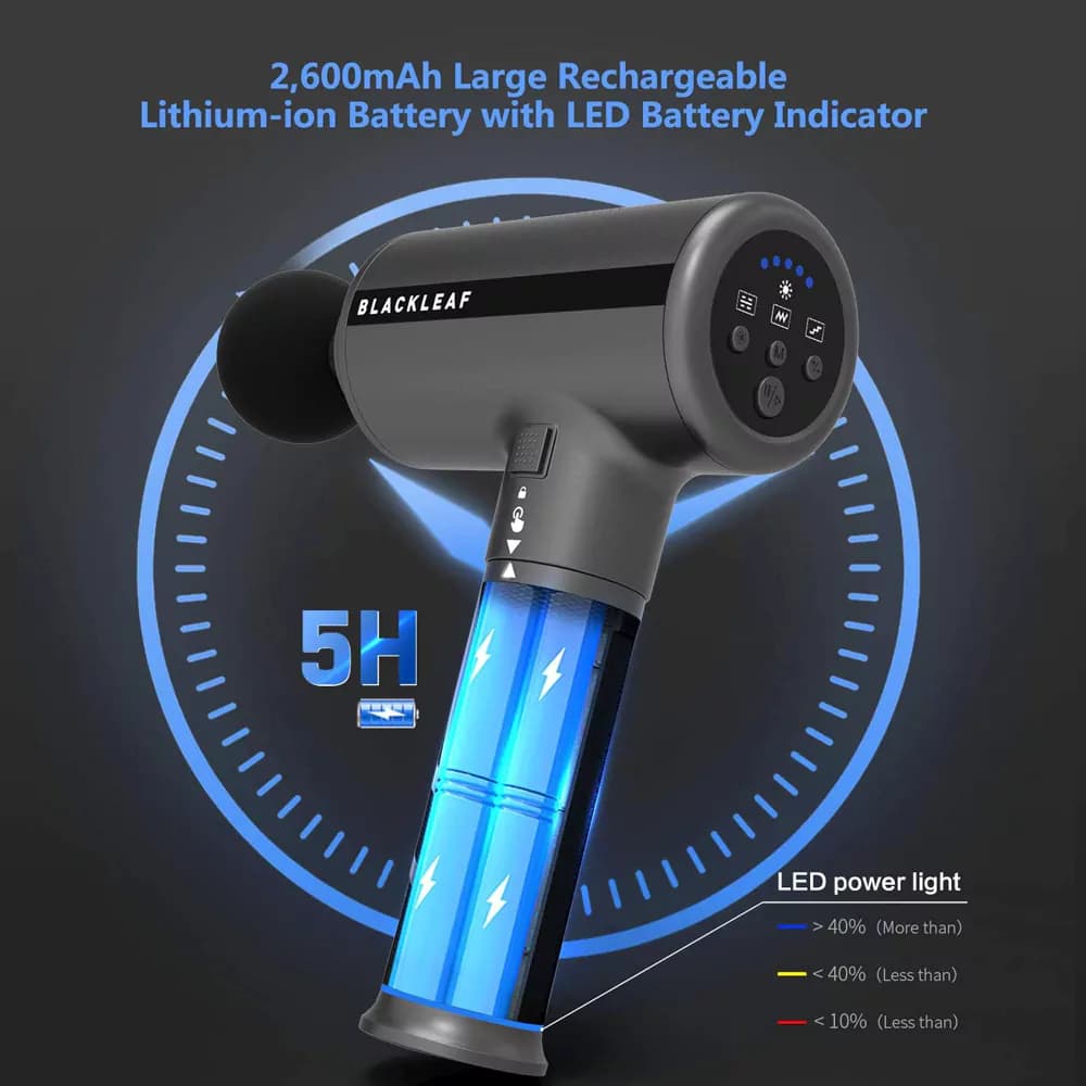 ماساژور تفنگی حرارتی Blackleaf RELAX PRO S Heated — تصویر ۵
