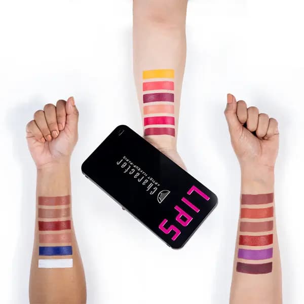 پالت رژلب 18 رنگ کارکتر _ C-A401 — تصویر ۲