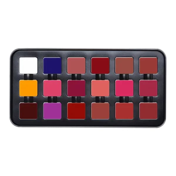 پالت رژلب 18 رنگ کارکتر _ C-A401