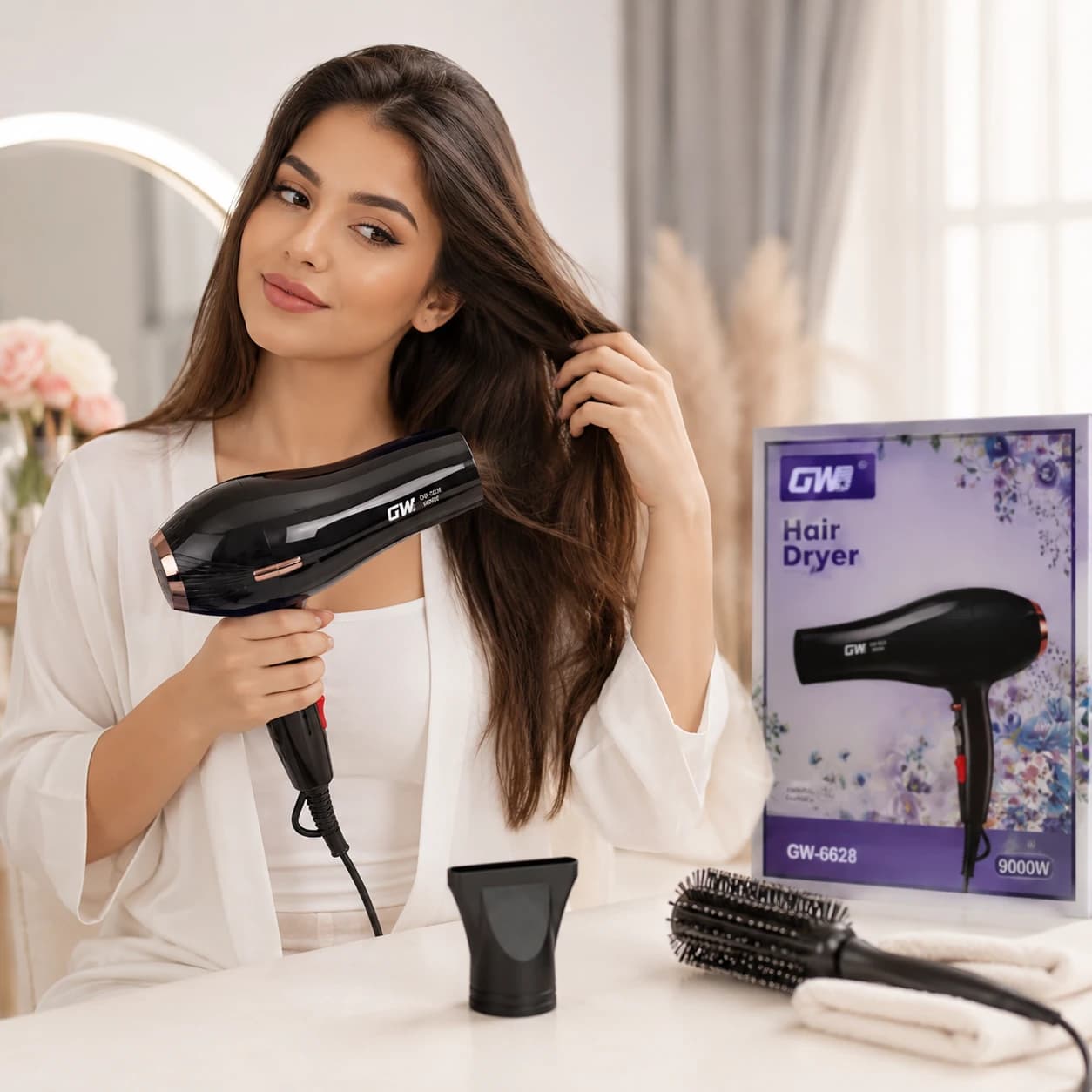 سشوار 9000 وات GW-6628 — تصویر ۲