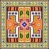 نقشه عددی گلیم,k8-658