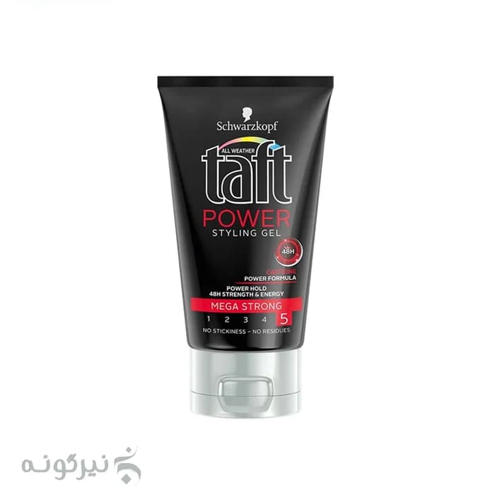 ژل مو تیوپی تافت مدل پاور با درجه سختی 5