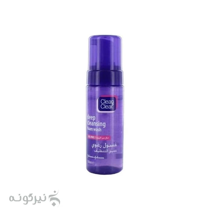 فوم شستشو صورت کلین اند کلیر clean and clear