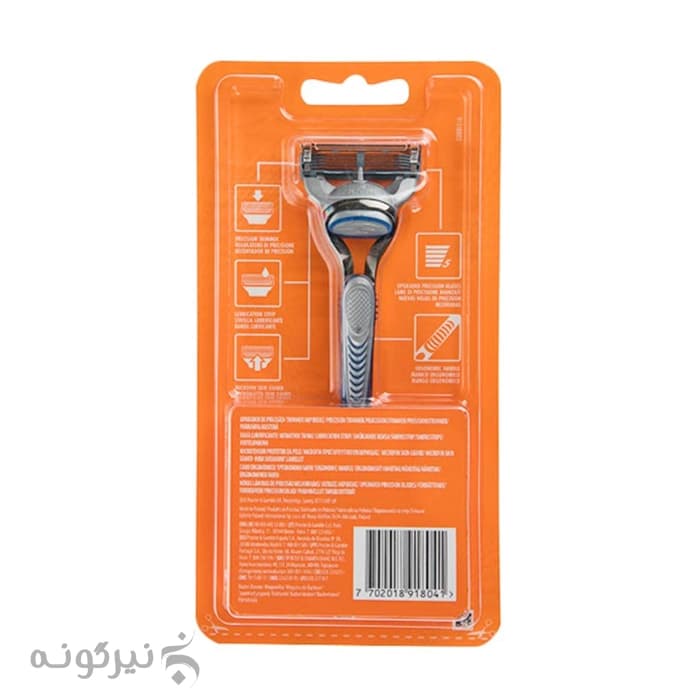 خودتراش ژیلت فیوژن 5 ساده