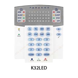 کیپد دزدگیر اماکن پارادوکس K32LED