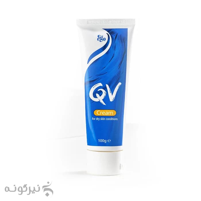کرم مرطوب کننده پوست خشک کیووی QV