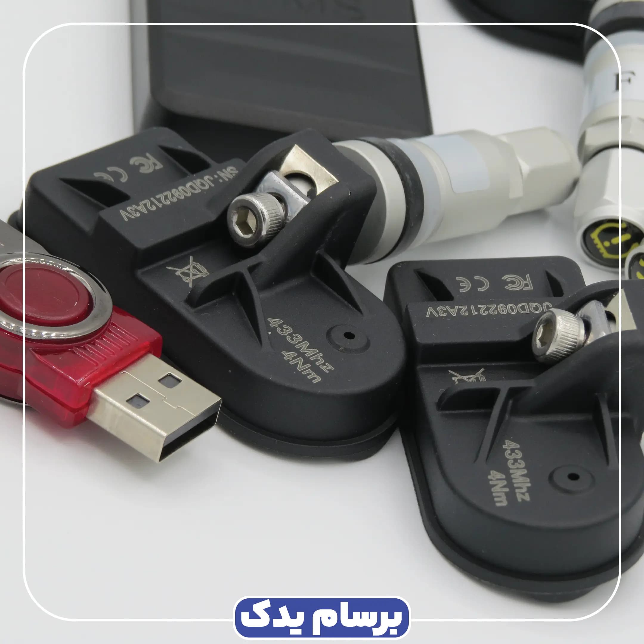 سنسور TPMS اندرویدی داخلی خودرو — تصویر ۲