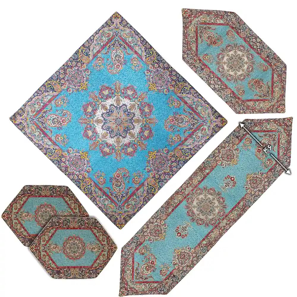ست پنج تکه ترمه همادیس طرح زرین کد TRZ01-5P