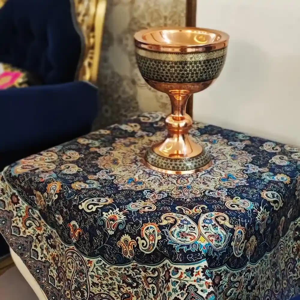 ست پنج تکه ترمه همادیس طرح مهستان کد TRM03-5P — تصویر ۲