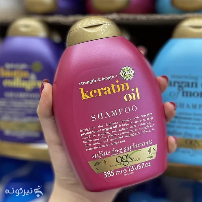 شامپو کراتین او جی ایکس (OGX) اصل — تصویر ۶