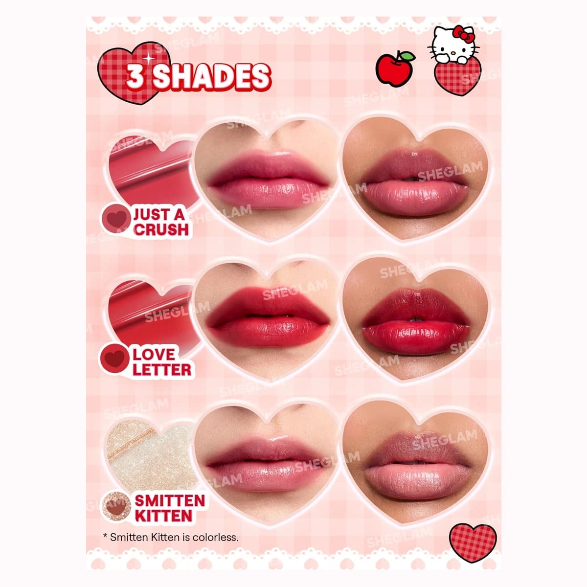 رژلب مرطوب کننده شیگلم سری Hello Kitty — تصویر ۳