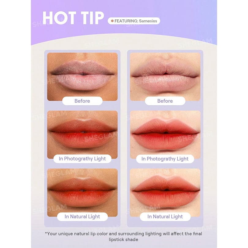 تینت لب پیل آف شیگلم Peel Talk Lip Tint — تصویر ۳