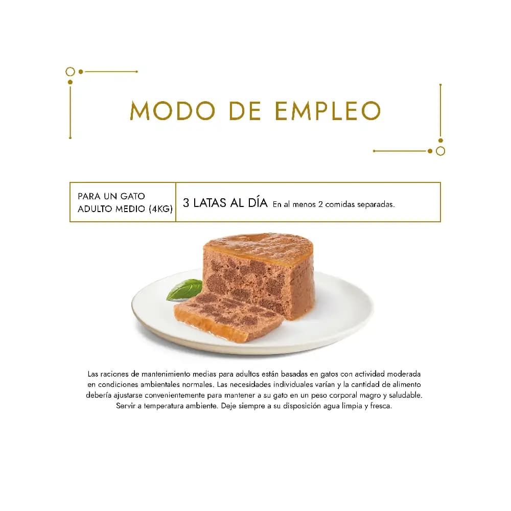 کنسرو گربه گورمت گلد پته مغزدار با طعم خرگوش_Gourmet Gold Pâté with Rabbit — تصویر ۳