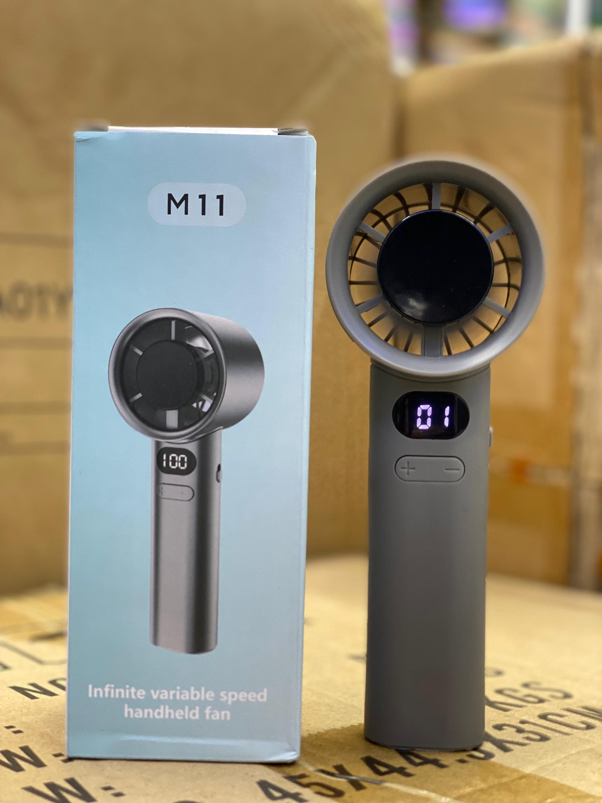 پنکه شارژی مینی مدل m11 چند سرعته