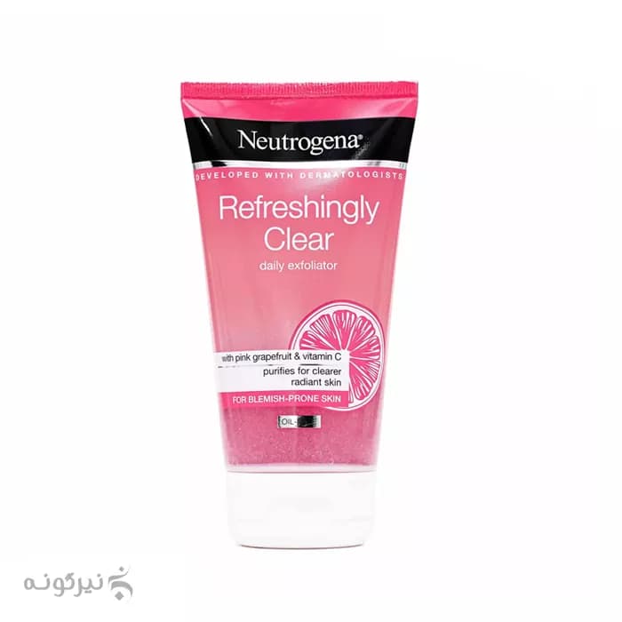 اسکراب گریپ فروت نوتروژینا مدل Refreshingly Clear — تصویر ۲