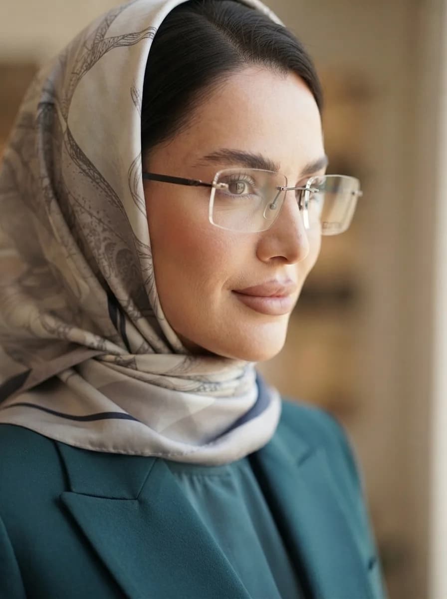 عینک طبی پینترستی فریم فلزی مشکی برند moscot