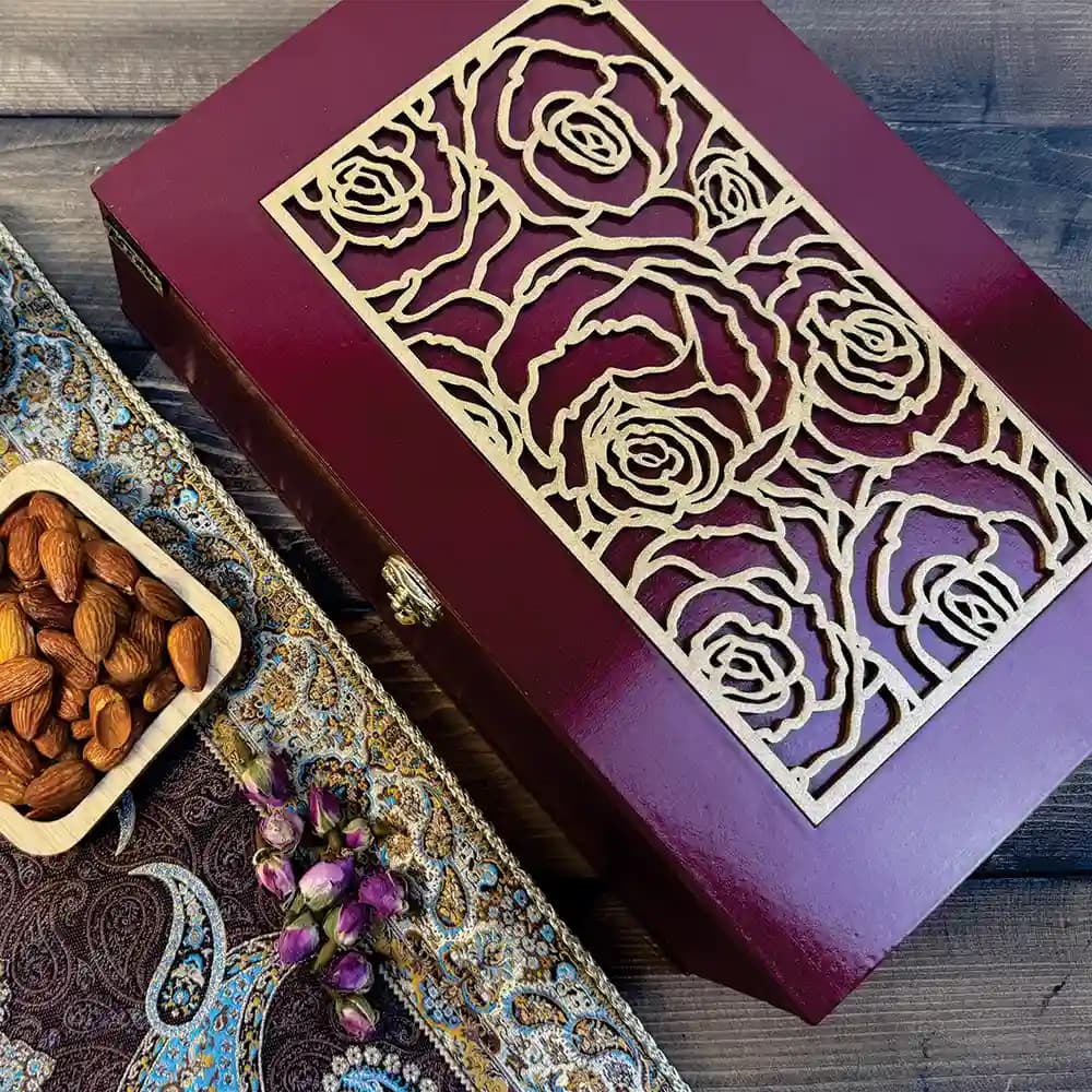 پک آجیل همادیس مدل زرگل کد PA429 — تصویر ۳