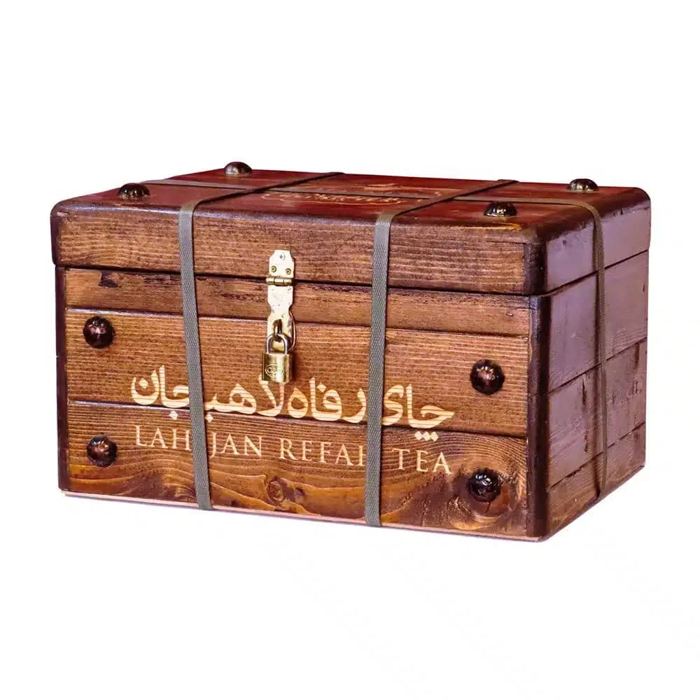 چای سیاه ترکیبی صندوق چوبی رفاه لاهیجان – 95517 — تصویر ۲