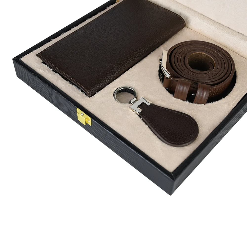 ست هدیه چرم همادیس مدل ماکان کد PD312 — تصویر ۷