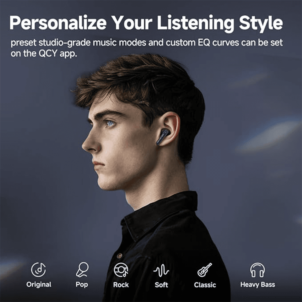 هدفون بی سیم شیائومی QCY مدل MeloBuds Neo — تصویر ۵