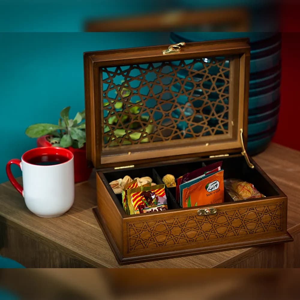 جعبه پذیرایی هُم آدیس مدل خاطره کد BT 023 — تصویر ۵