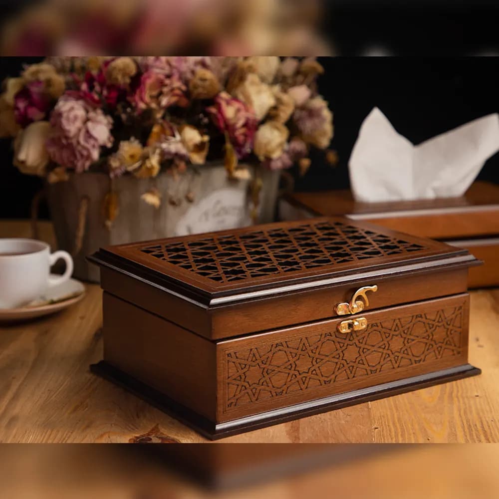 جعبه پذیرایی هُم آدیس مدل خاطره کد BT 023 — تصویر ۴