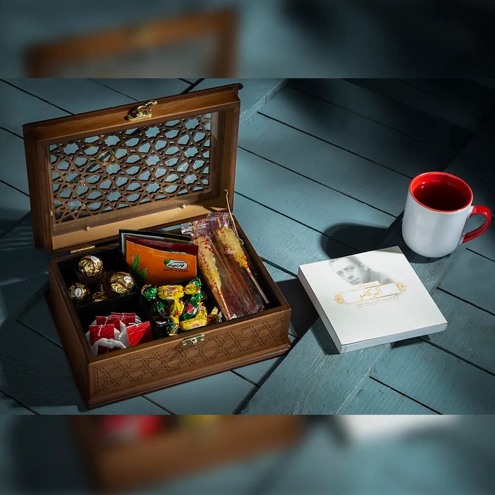 جعبه پذیرایی هُم آدیس مدل خاطره کد BT 023 — تصویر ۶