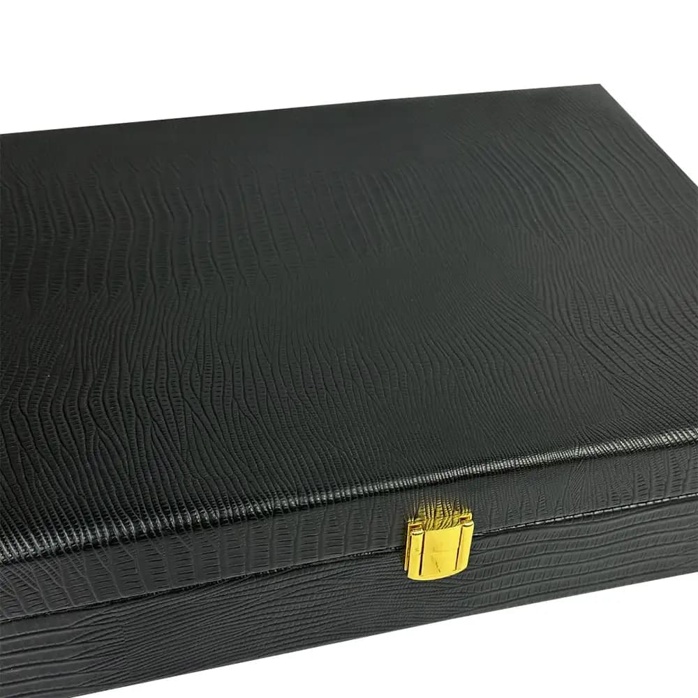 پک هدیه چرم طبیعی مردانه چهار تکه همادیس کد PD406 — تصویر ۵