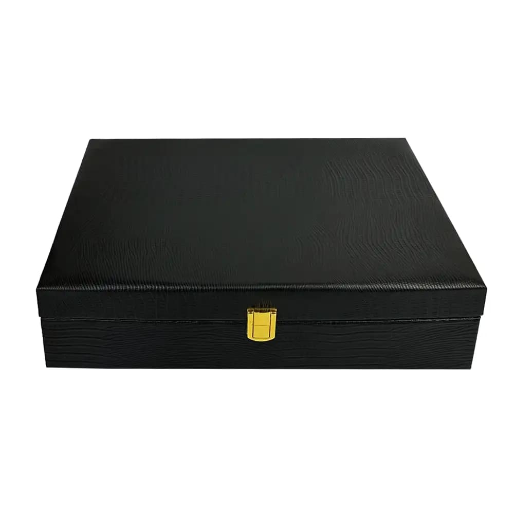 پک هدیه چرم طبیعی مردانه چهار تکه همادیس کد PD406 — تصویر ۲