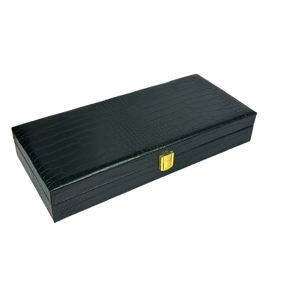 پک هدیه چرم طبیعی دو تکه مردانه همادیس کد PD403 — تصویر ۲