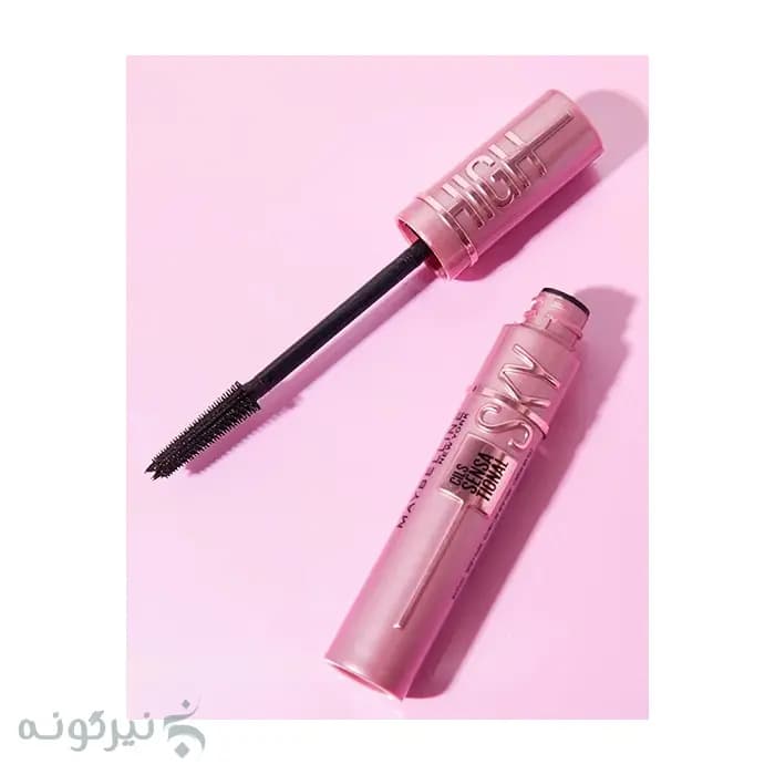 ریمل حجم دهنده و بلند کننده مژه میبلین مدل Sky High — تصویر ۵